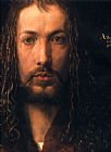 Albrecht Durer Self Portrait [detail] painting